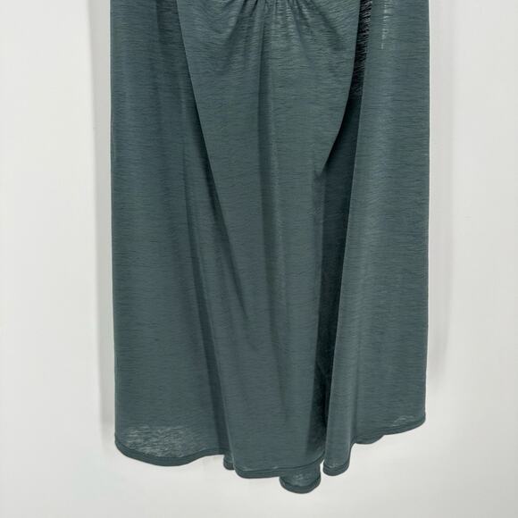 Lululemon Tighten Up‎ Tank Sea Steel Green Size 6 Yoga Flowy Athletic Run Gym - Picture 5 of 9